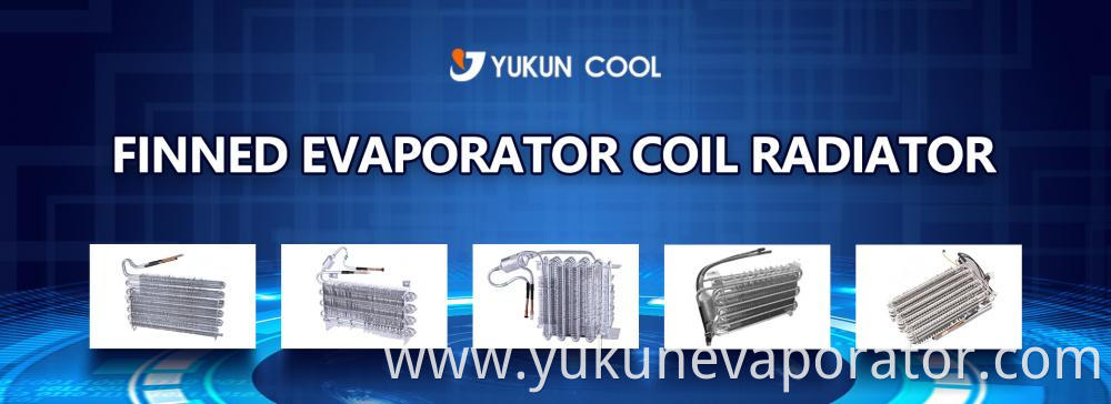 Finned Evaporator Coil Radiator